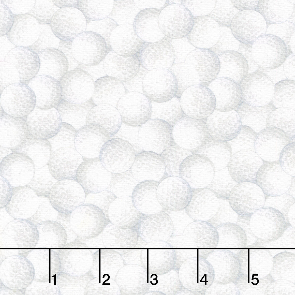 Tee Time! - Packed Golf Balls White Yardage