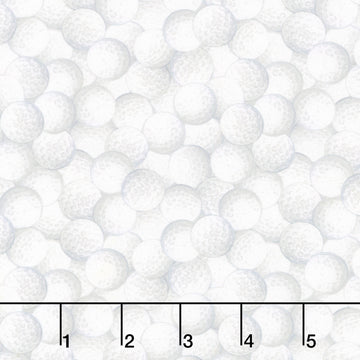 Tee Time! - Packed Golf Balls White Yardage