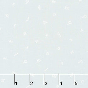 ABC's of Love - Steel Yardage