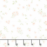 ABC's of Love - Petal Perfection White Yardage