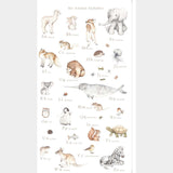 ABC's of Love - My Animal Alphabet White Panel