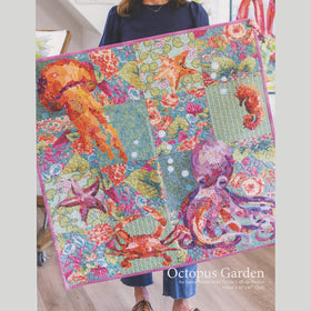 Octopus Garden Parchment Pressing Collage Pattern
