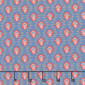 Petit Rouge - Sault Blue Yardage