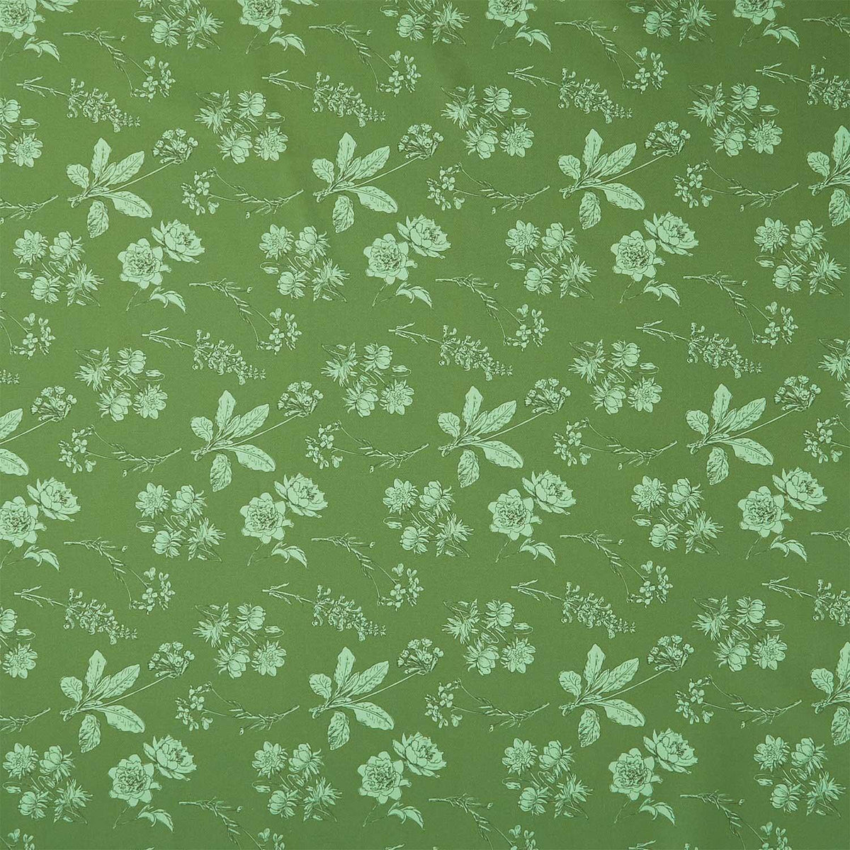 Garden Party - Garden Sketch Green Yardage