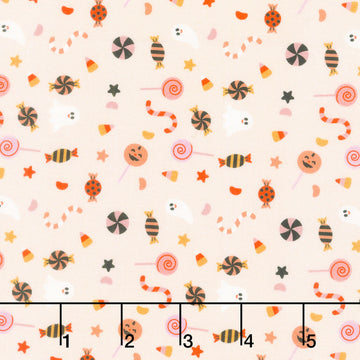 Sweet Treats - Candies Peach Yardage