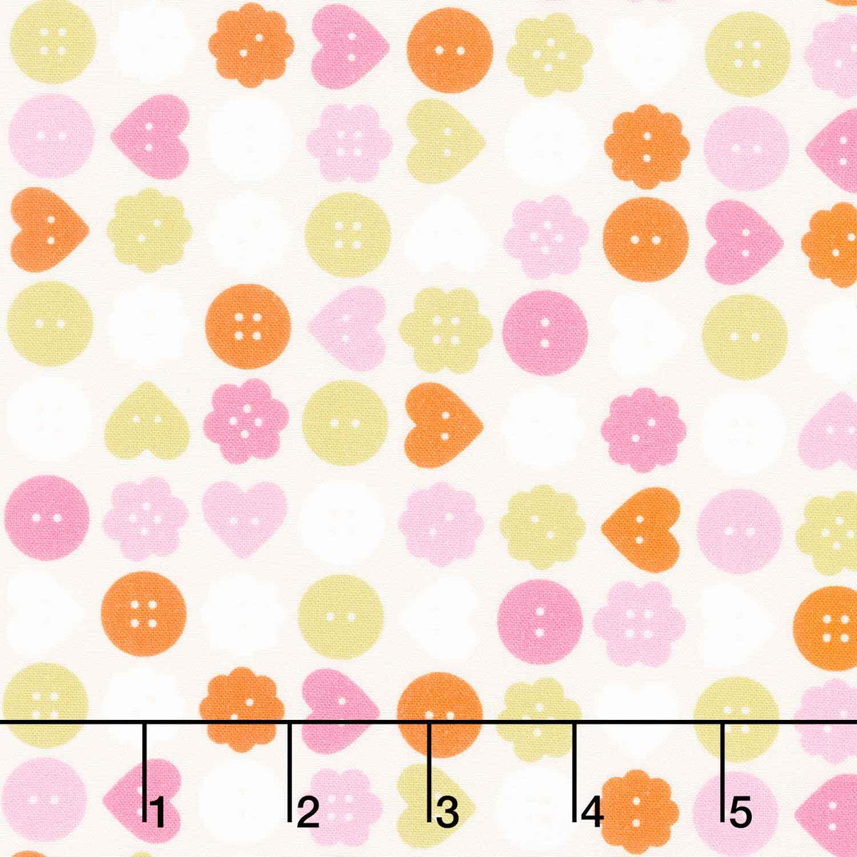 Bits and Bobs - Buttons Cream Yardage
