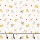 Story Book - Birds Cream Yardage