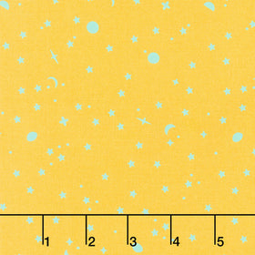 Tula Pink's True Colors - Space Sprinkles Papaya Yardage