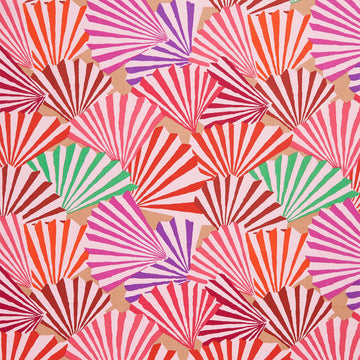 Kaffe Fassett Collective - February 2026 Fanfare Red Yardage