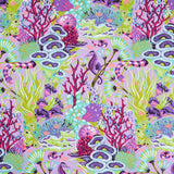 Floral Reef Collection - Reef What You Sew Ultraviolet Yardage