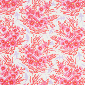 Floral Reef Collection - Shadow Sharks Delphine Yardage