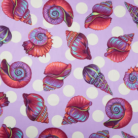 Floral Reef Collection - Big Shelly Ultraviolet 108" Wide Backing