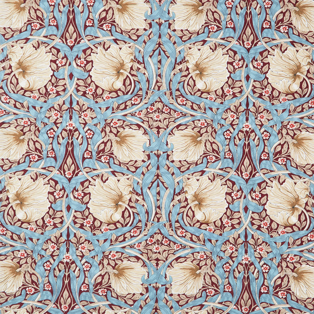 Lodden - Small Pimpernel Tealberry Yardage