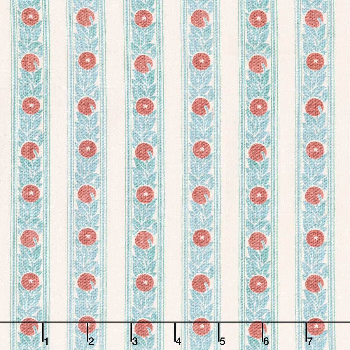 Lodden - Fruit Stripe Plum Yardage
