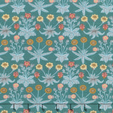 Lodden - Daisy Fields Teal Yardage