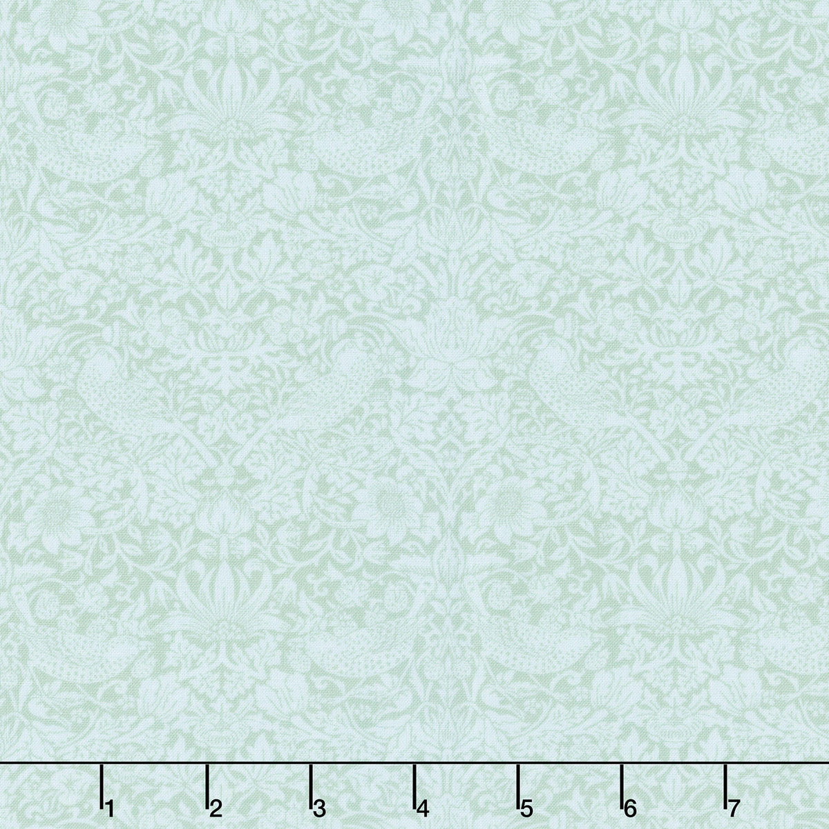 The Trellis Palette - Tonal Strawberry Thief Kelmscott Water Yardage