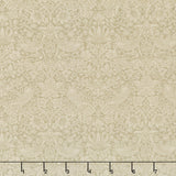 The Trellis Palette - Tonal Strawberry Thief Olive Fruit Yardage