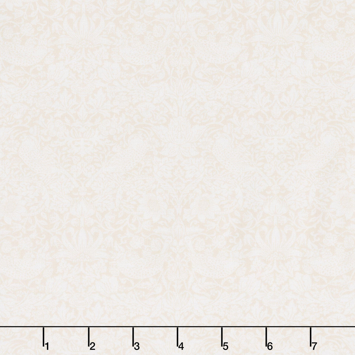 The Trellis Palette - Tonal Strawberry Thief Powdered Chalk Yardage