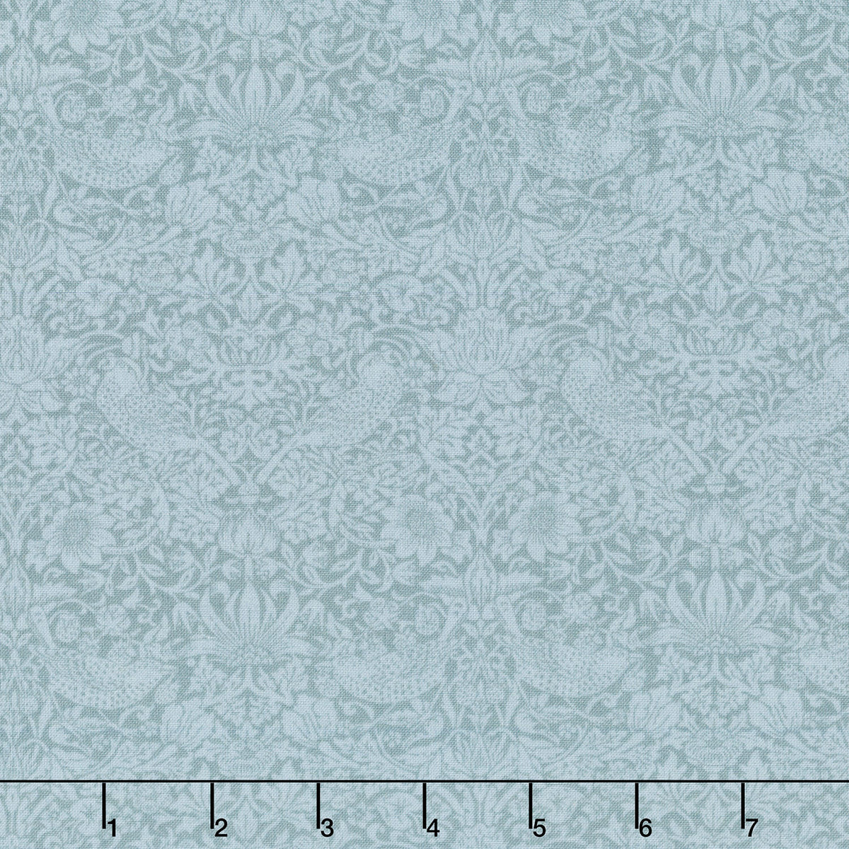 The Trellis Palette - Tonal Strawberry Thief River Wandle Yardage