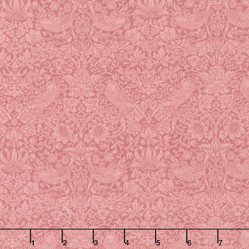 The Trellis Palette - Tonal Strawberry Thief Wardlewine Yardage