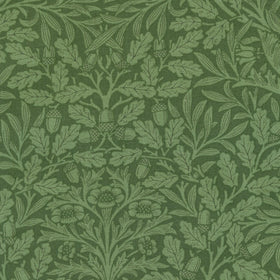 Suffolk Holiday - Pure Acorn Olive Yardage