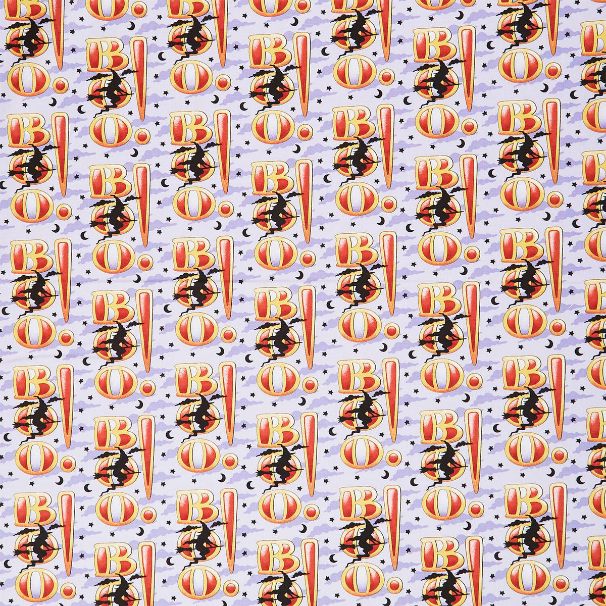 Moonlit Mischief - Boo! Lilac Yardage