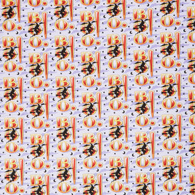 Moonlit Mischief - Boo! Lilac Yardage