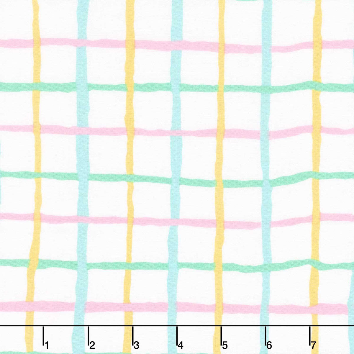 Kaffe Fassett Collective - August 2026 Grid Pastel Yardage