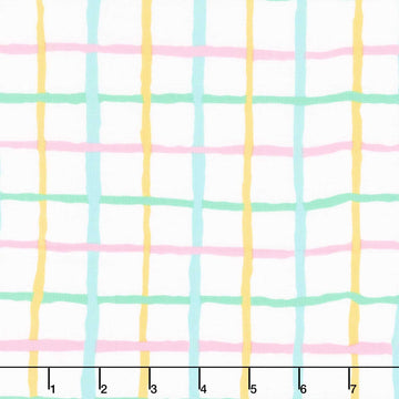 Kaffe Fassett Collective - August 2026 Grid Pastel Yardage