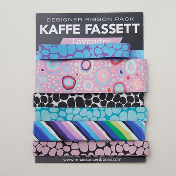 Kaffe Fassett Designer Ribbon Pack - Lavender