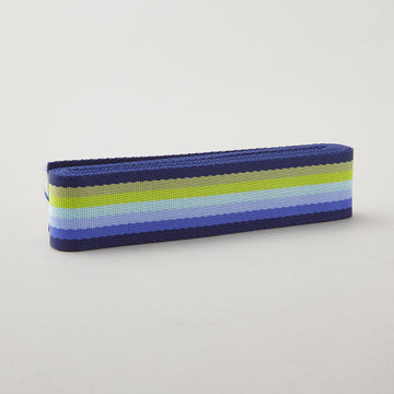 Tula Pink Floral Reef Collection Smooth Sailing 1-1/2" Webbing - Marine