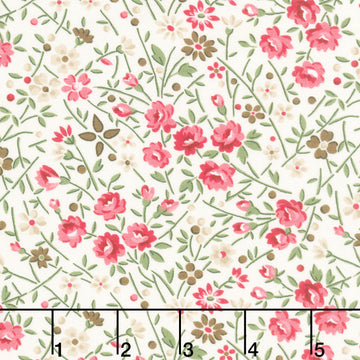 Cinnamon Stick - Med Floral Multi Yardage