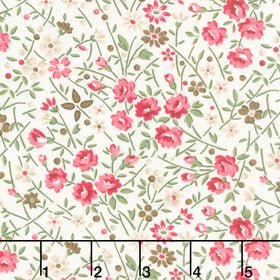 Cinnamon Stick - Med Floral Multi Yardage