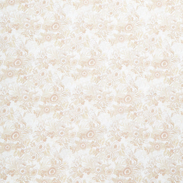 Cinnamon Stick - Large Packed Floral Cream Yardage