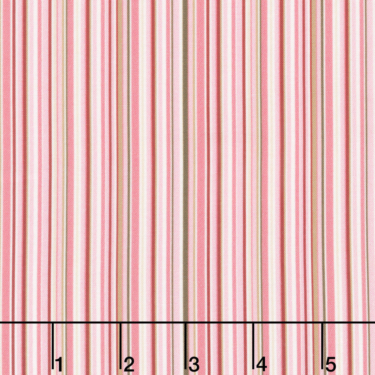 Cinnamon Stick - Small Stripe Multi Yardage