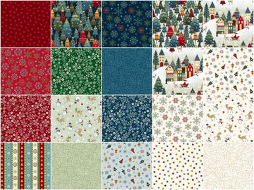 Nordic Holiday Village Charm Pack
