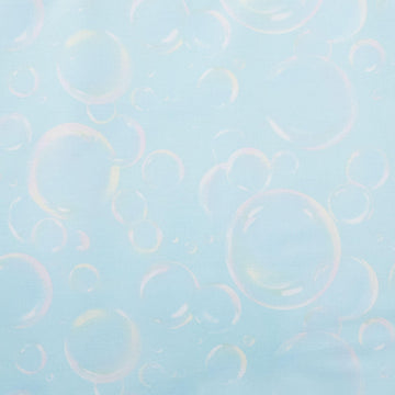 Bubble Blast - Bubbles Aqua 108" Wide 3 Yard Cut