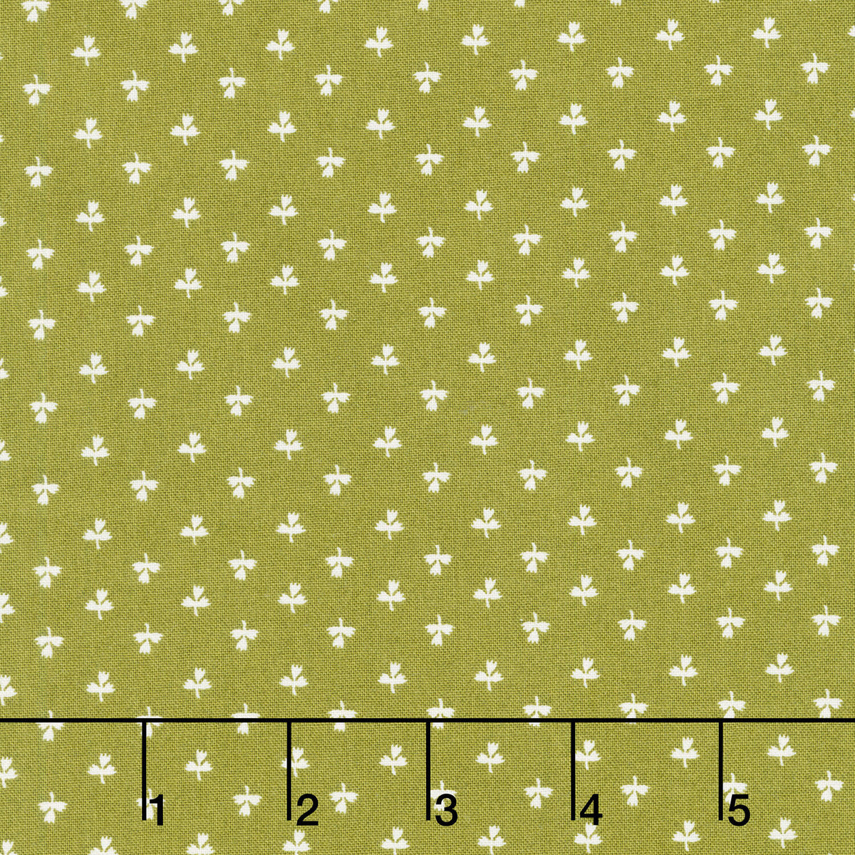 Love Struck - Potted Tulips Green Yardage