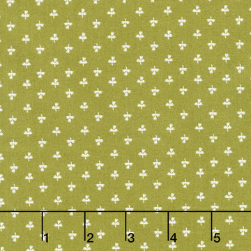 Love Struck - Potted Tulips Green Yardage