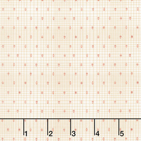Love Bugs - Textutred Dots Cream Yardage