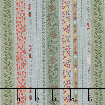 Love Bugs - Binding Stripe Dark Blue Yardage