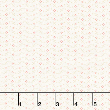 Sweet Christmas Memories - S is for Santa Cream Digitally Printed Yardage