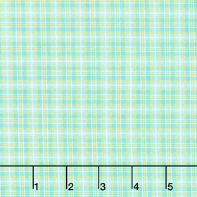 Jubilee - Plaid Blue Yardage