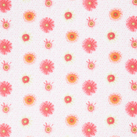 Bloomscape - Set Flowers Pink Multi Yardage