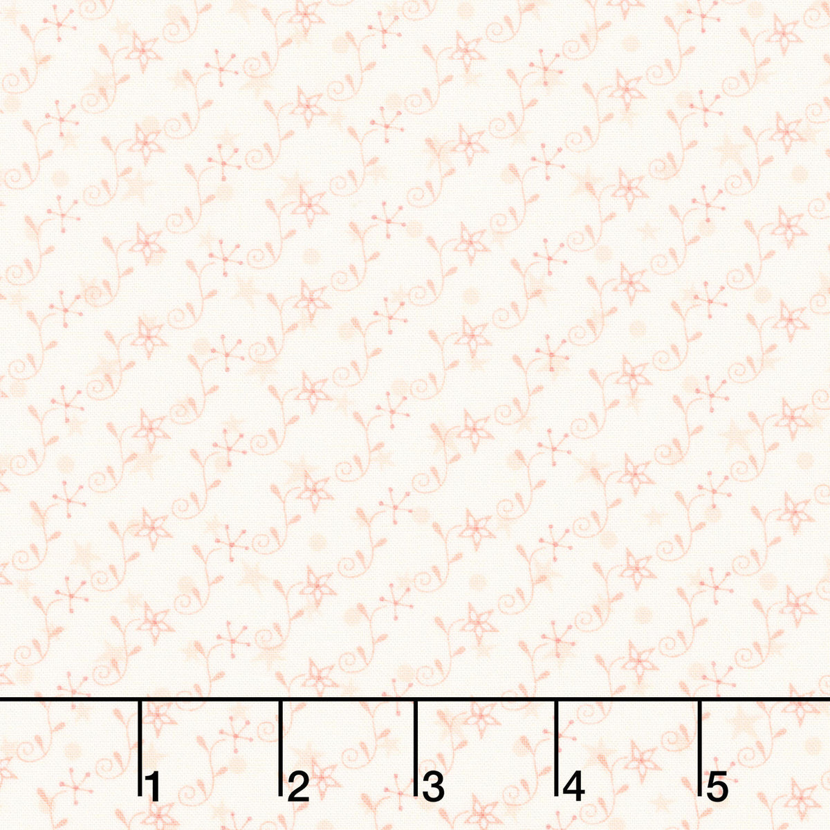 Hearth and Home - Lily Star Cream Yardage