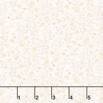 Hearth and Home - Calico Cream Pink Yardage