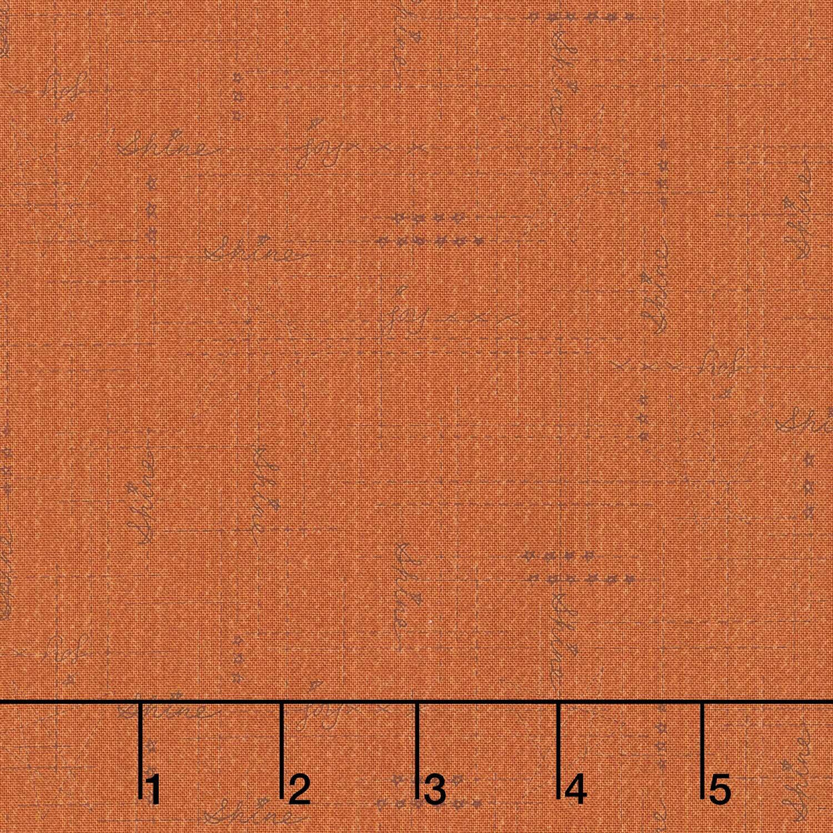 Bountiful Blessings - Words Cross Roads Pumpkin Yardage
