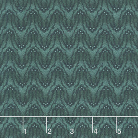 Every Heart Beats True - Froth and Bubbles Saphire Yardage
