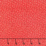 Sweet Christmas - Christmas Confetti Toss Red Digitally Printed Yardage