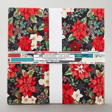 Sweet Christmas Memories Digitally Printed 10" Squares